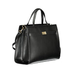 Tommy Hilfiger Black Polyethylene Women Handbag TO-36338