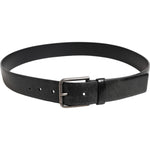 Dolce & Gabbana Black Classic Leather Metal Buckle Belt BEL9430-90