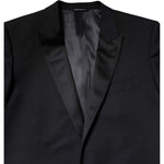 Dolce & Gabbana Dark Blue MARTINI Wool Suit 2 Piece Jacket KOS2343-50