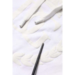 Dolce & Gabbana White Embossed Logo Hooded Sweatshirt Sweater
