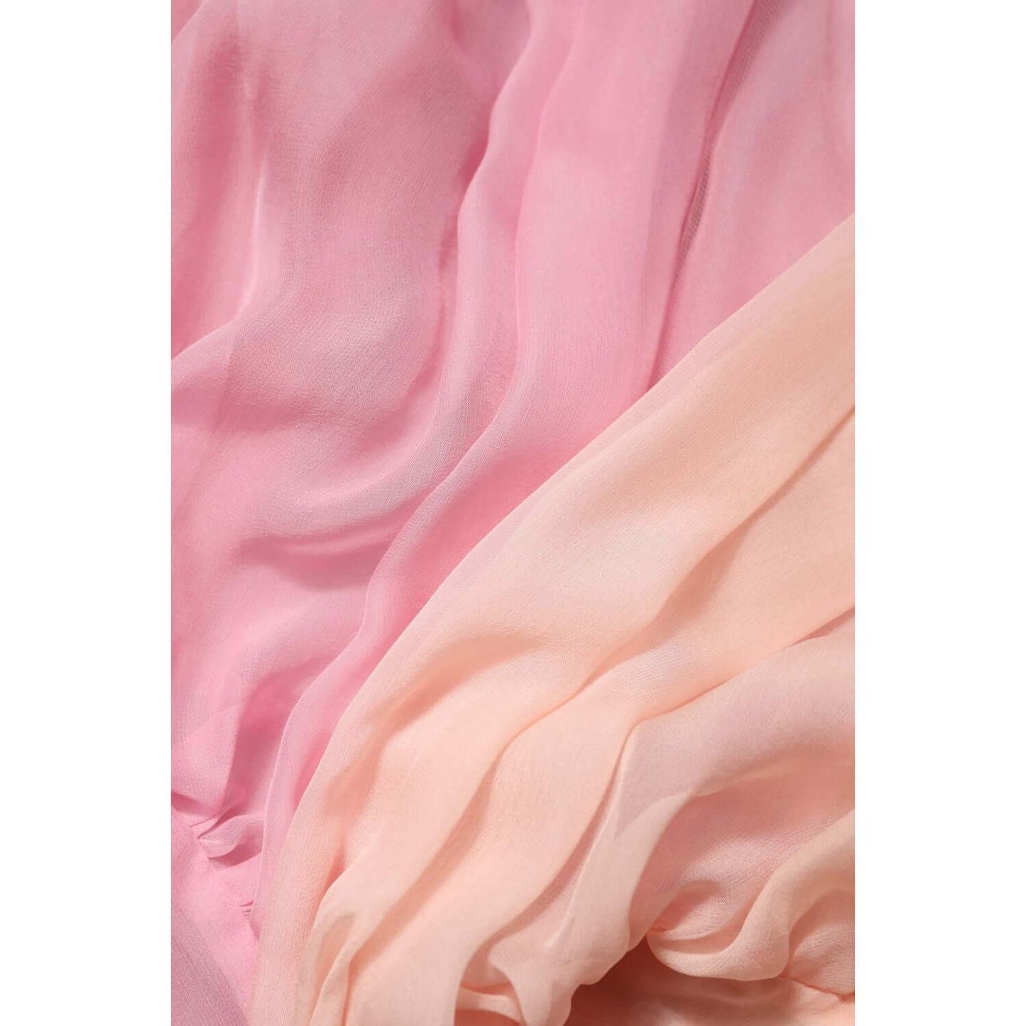 Dolce & Gabbana Pink Plunging V-neck Long Sleeves Blouse Top TSH87591-40