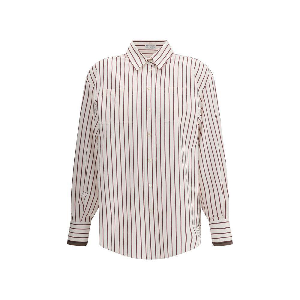 Brunello Cucinelli Striped Shirt BR-MA783RD616C017-L