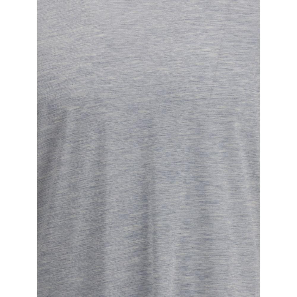 Brunello Cucinelli Silk T-Shirt BR-MD8211308C570-XXL