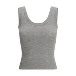 Brunello Cucinelli Ribbed tank Top BR-MLV110210C072-S