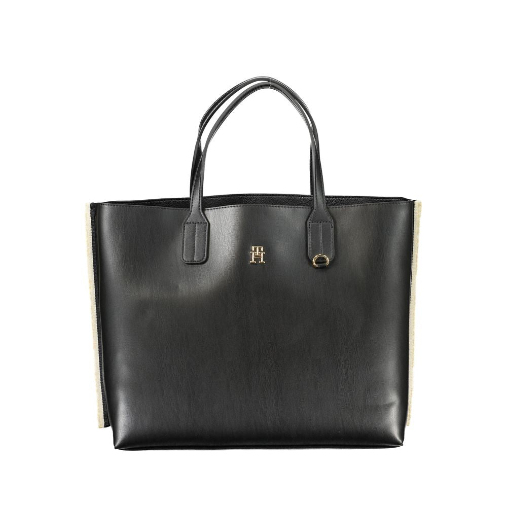 Tommy Hilfiger Black Polyethylene Handbag TO-26078