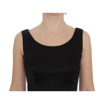 Dolce & Gabbana Black Gray Sheath Gown Full Length Dress NOC10139-1