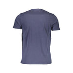 North Sails Blue Cotton Men T-Shirt
