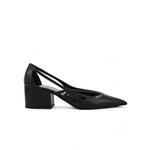 Prada Black Leather Cut-Out Pumps 55 1I741N1FDB55_39