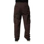 Dolce & Gabbana Brown Cotton Cargo Jogger Men Pants PAN76464-50
