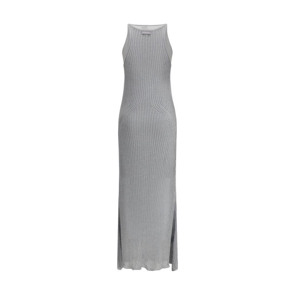 PINKO Metallic knit long Dress PI-105146A2LOI12-M