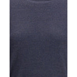 Brunello Cucinelli Long-sleeved lurex Top BR-M41800008PC7186-M