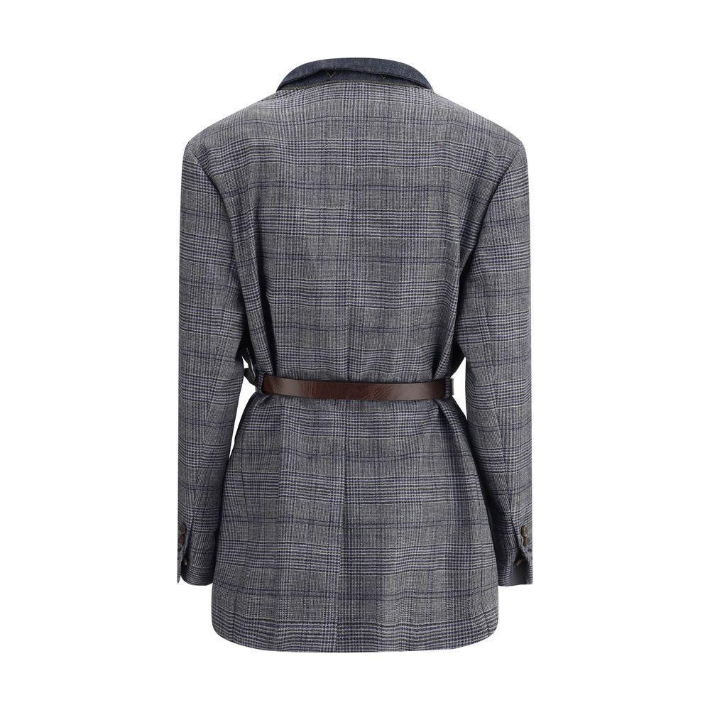 Brunello Cucinelli Prince of Wales pattern Blazer BR-MG5227391PC4227-IT44 | L