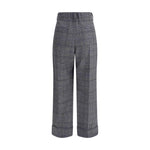 Brunello Cucinelli Prince of Wales patterned Pants BR-MP522P9017C4227-IT42 | L