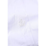 Dolce & Gabbana White Cotton GOLD Mens Dress Formal Shirt TSH906816-42