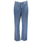 Tommy Hilfiger Blue Cotton Women Jeans TO-18617-W32 | L30