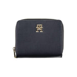 Tommy Hilfiger Sleek Blue Polyethylene Wallet TO-27149