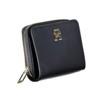 Tommy Hilfiger Sleek Blue Polyethylene Wallet TO-27149