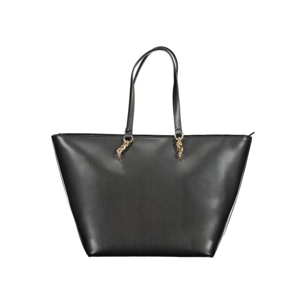 Tommy Hilfiger Black Polyethylene Handbag TO-30720