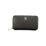 Tommy Hilfiger Black Polyethylene Wallet TO-30739