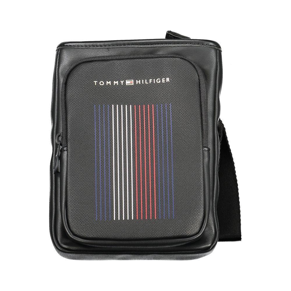 Tommy Hilfiger Black Polyethylene Shoulder Bag TO-32161