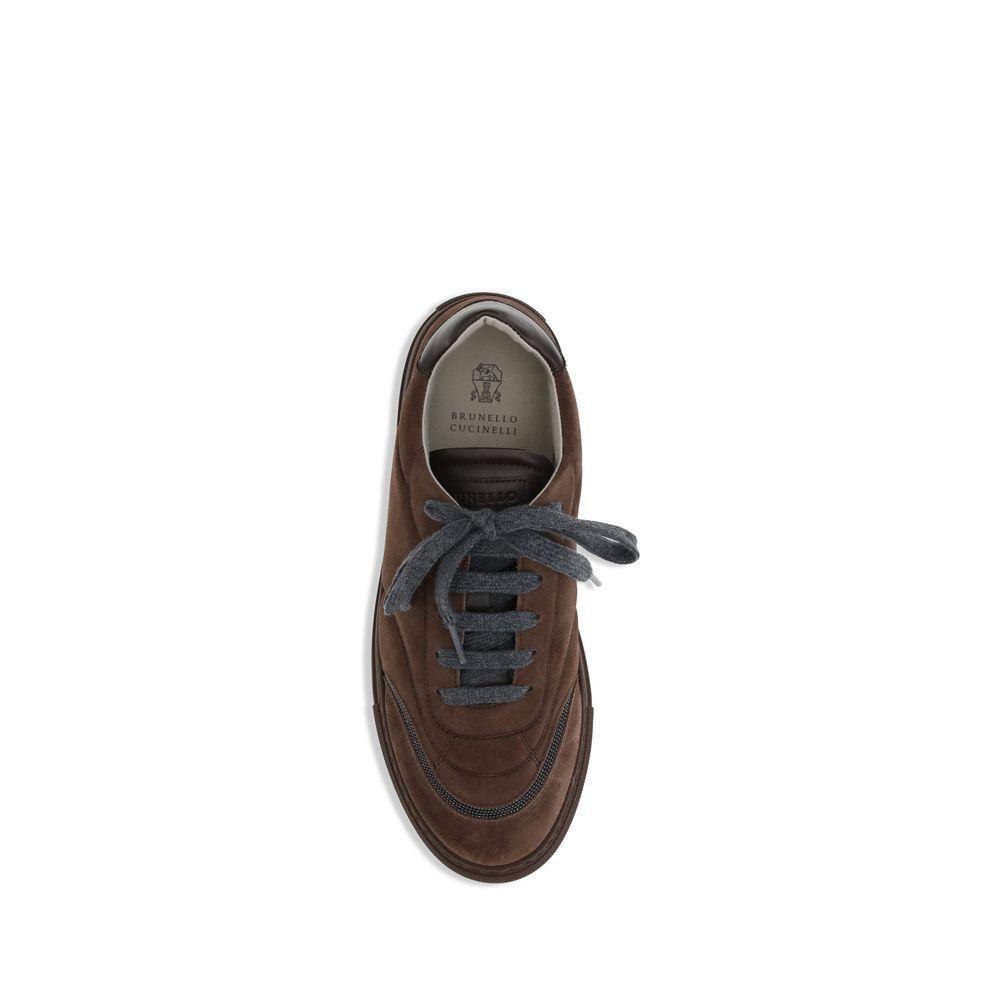 Brunello Cucinelli Suede Sneakers BR-MZSFG3075PC4181-EU36.5/US6.5