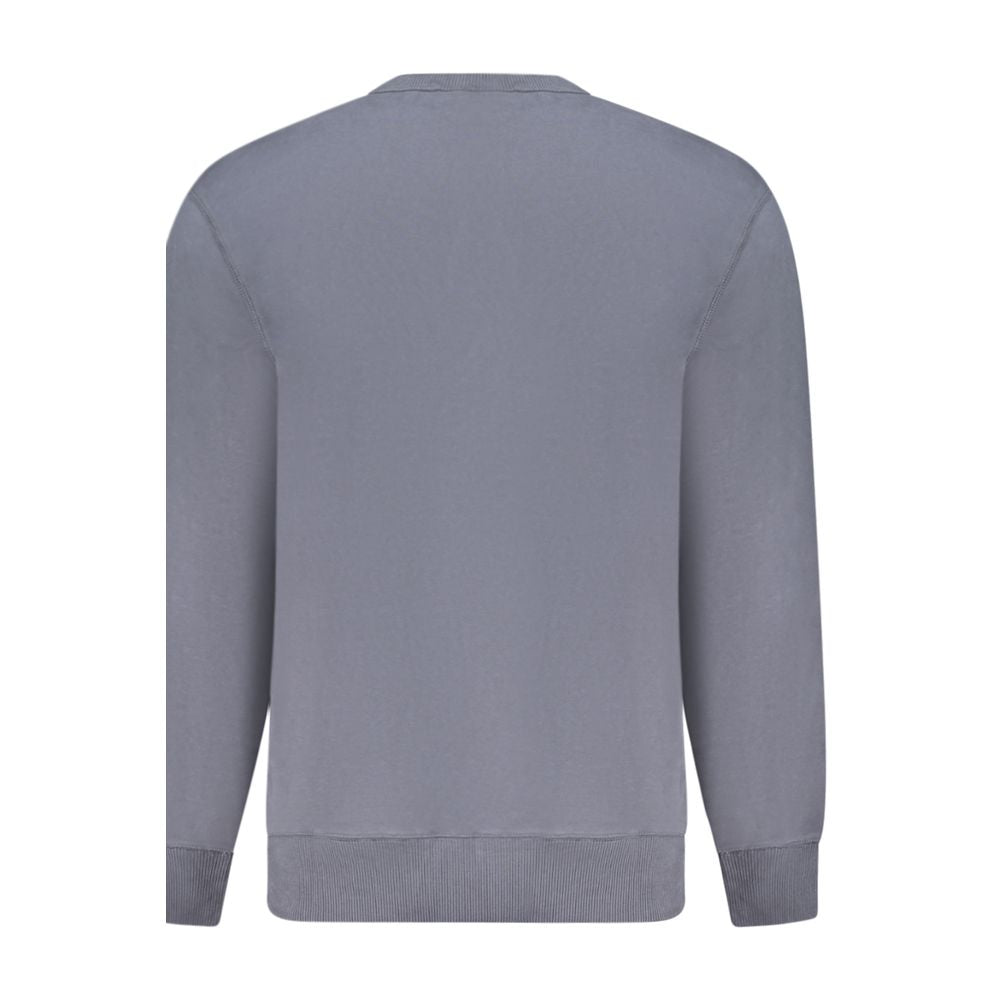 Calvin Klein Blue Cotton Men Sweater CA-33803-S