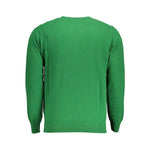 North Sails Green Wool Men Sweater NO-37109-S
