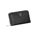 Tommy Hilfiger Sleek Black Multipurpose Wallet TO-27506