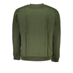 Cavalli Class Elegant Green Fleece Crew Neck Sweatshirt CA-28864-M