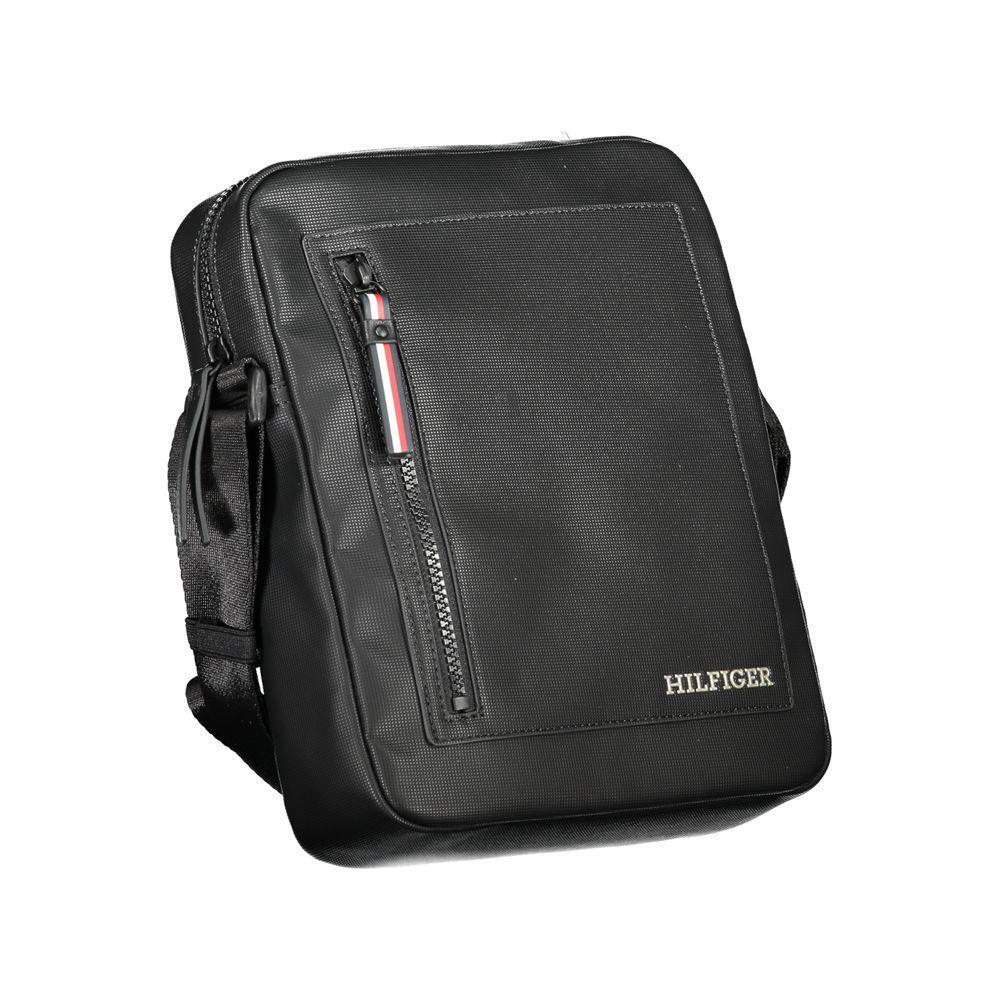 Tommy Hilfiger Black Polyethylene Shoulder Bag TO-30686