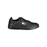 Tommy Hilfiger Black Polyethylene Men Sneaker TO-33495-EU40/US7