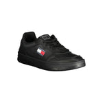 Tommy Hilfiger Black Polyethylene Men Sneaker TO-33495-EU40/US7
