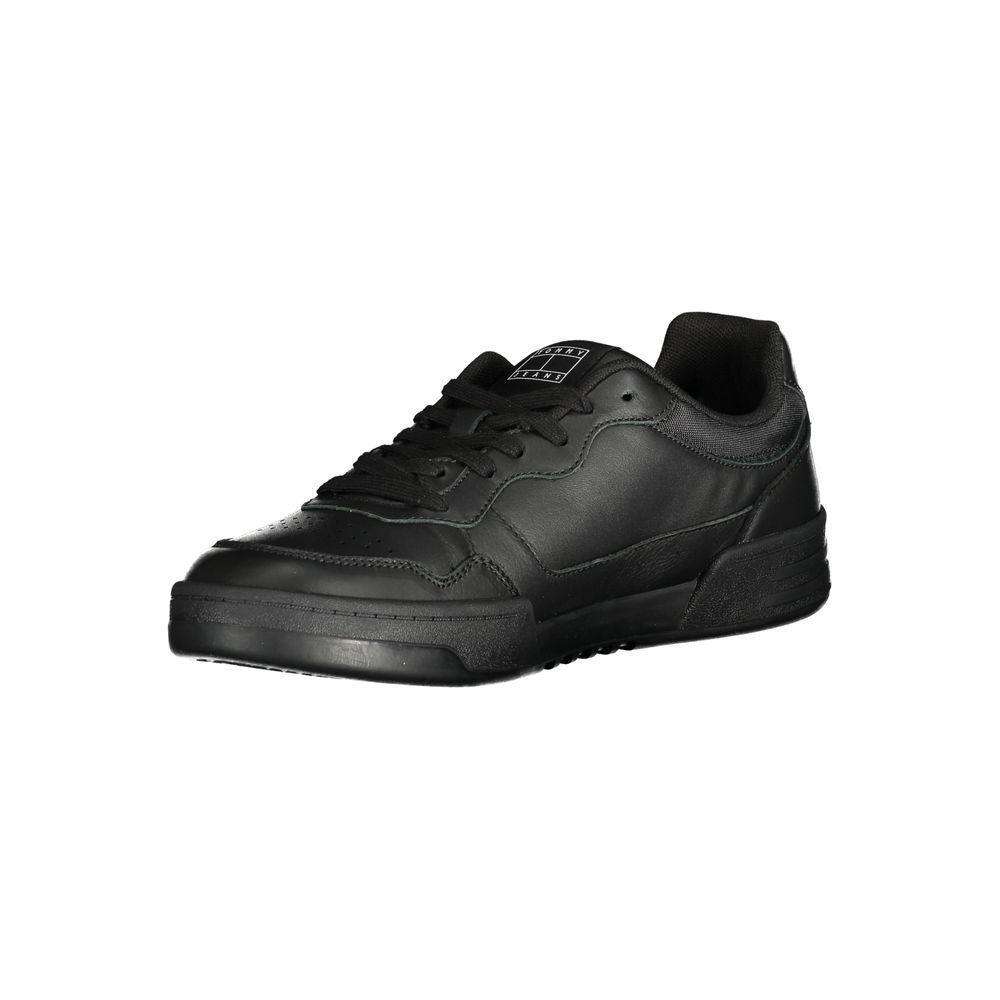 Tommy Hilfiger Black Polyethylene Men Sneaker TO-33495-EU40/US7