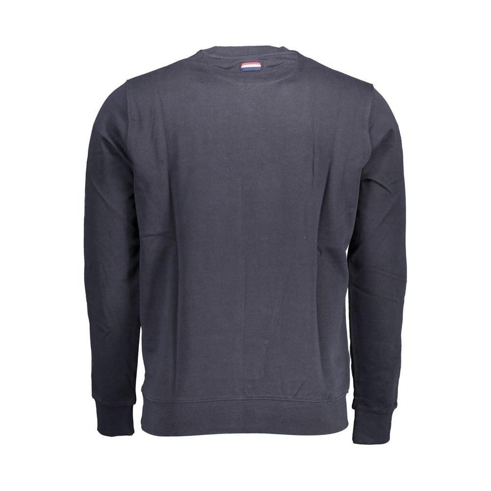U.S. POLO ASSN. Blue Cotton Men Sweater US-16974-XL