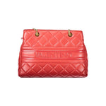 Mario Valentino Red Polyethylene Women Handbag
