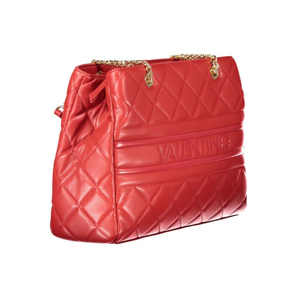 Mario Valentino Red Polyethylene Women Handbag