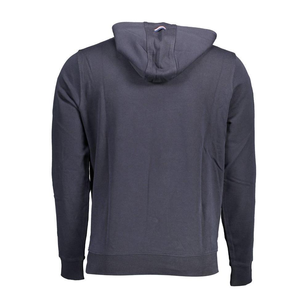 U.S. POLO ASSN. Blue Cotton Men Sweater US-16837-M