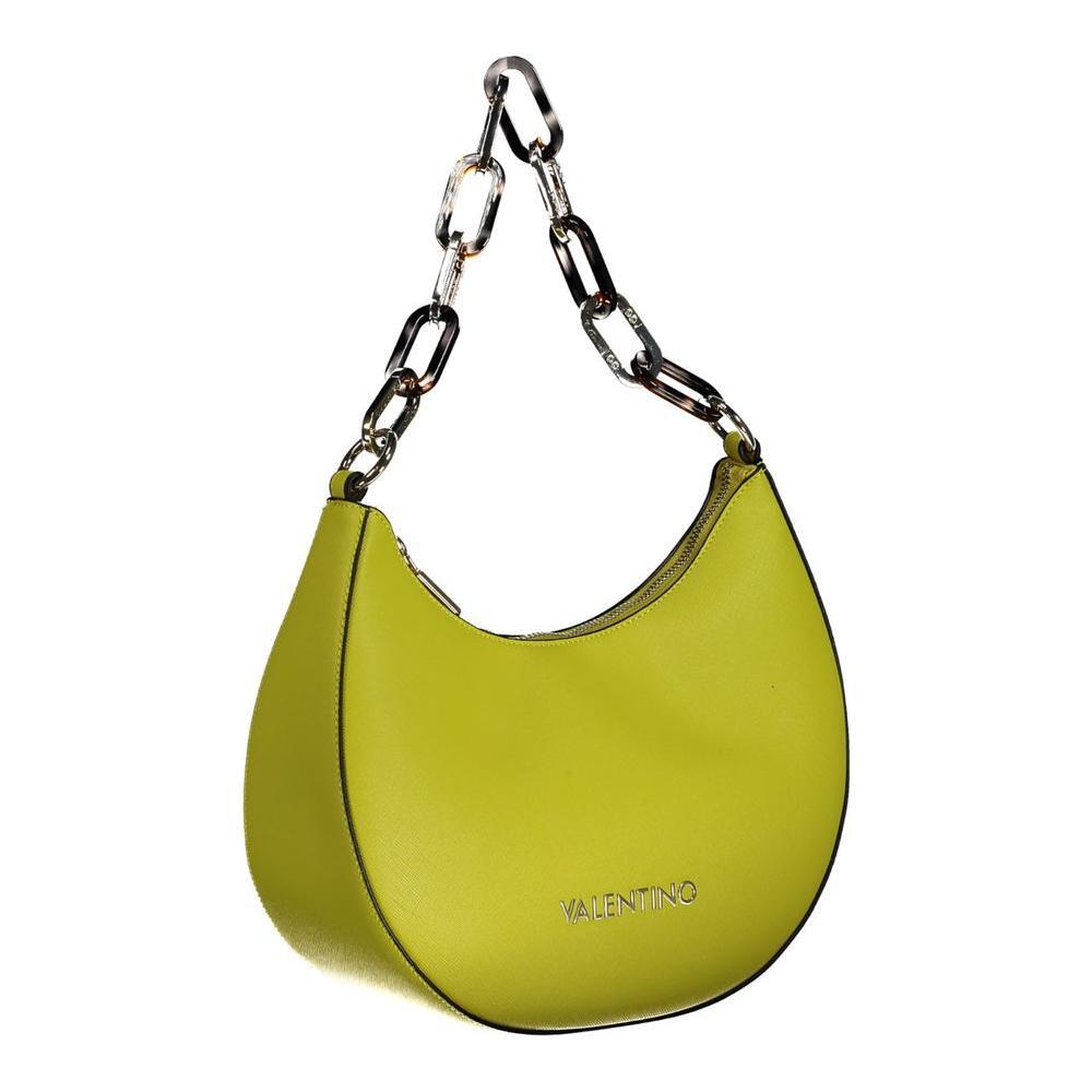 Mario Valentino Yellow Polyethylene Women Handbag