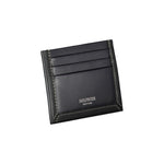 Tommy Hilfiger Sleek Blue Leather Card Holder with Contrast Detail TO-27177