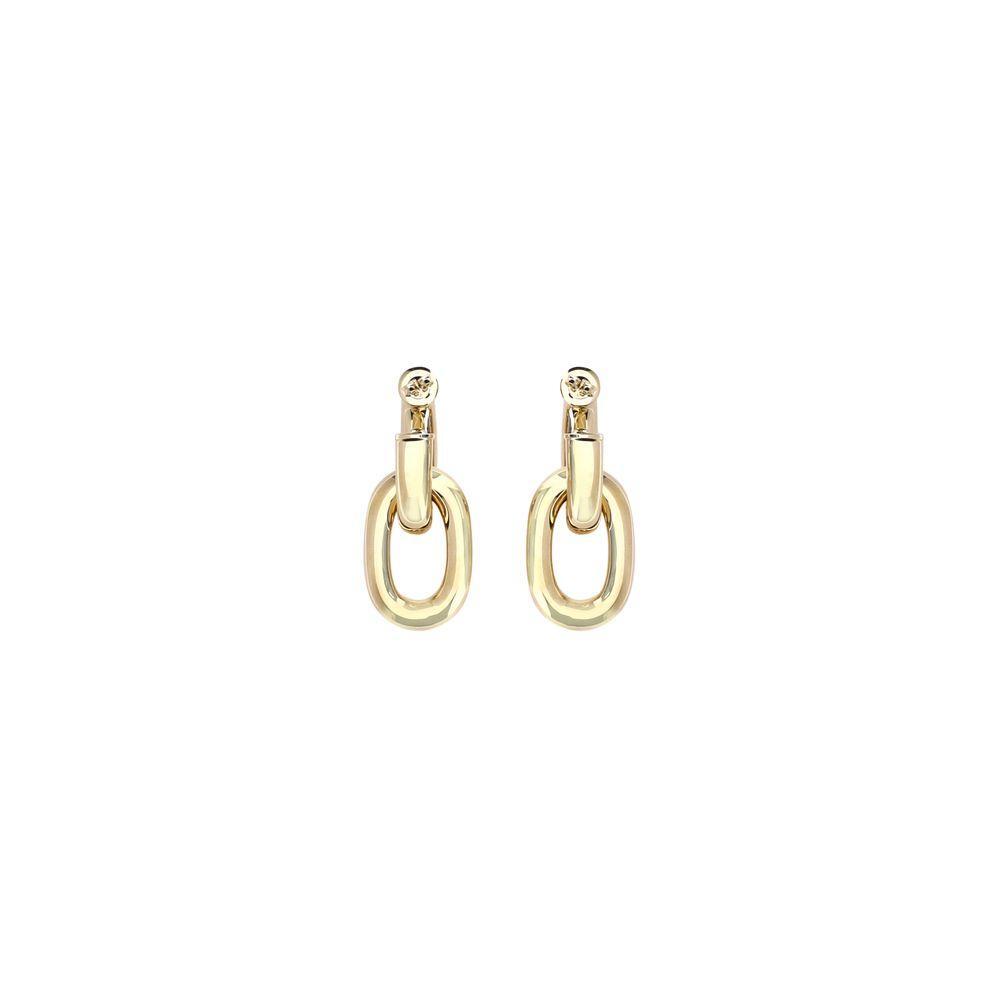 Rabanne Double XL Link Earrings RA-20PBB0024MET077P710-ONE SIZE