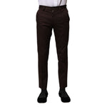 Dolce & Gabbana Brown Cotton Formal Dress Pants PAN76462-44