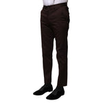 Dolce & Gabbana Brown Cotton Formal Dress Pants PAN76462-44