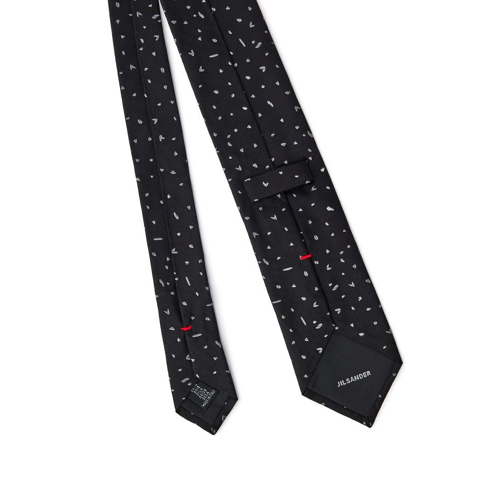 Jil Sander Black Silk Ties & Bowty JISA-9082676
