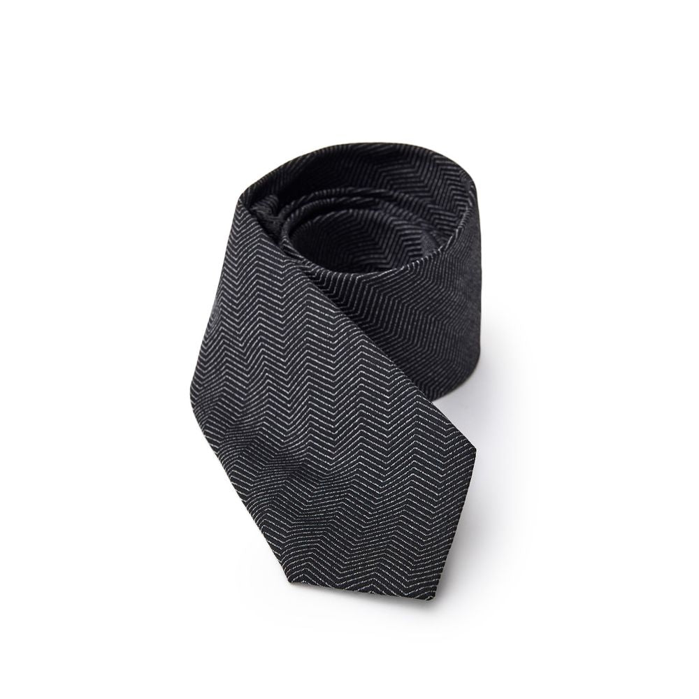 Jil Sander Black Silk Ties & Bowty JISA-9084676
