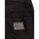 Dolce & Gabbana Black Cotton Jeans Denim DO-8362676-IT48 | M