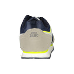 U.S. POLO ASSN. Blue Polyester Sneaker US-23543-EU36/US6