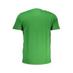 Cavalli Class Green Cotton T-Shirt CA-28582-M