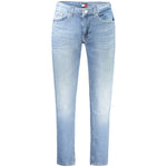 Tommy Hilfiger Light Blue Cotton Men Jeans TO-35365-W31 | L32