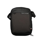 Tommy Hilfiger Black Recycled Polyester Men Shoulder Bag TO-36330