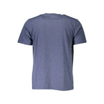 North Sails Blue Cotton Men T-Shirt